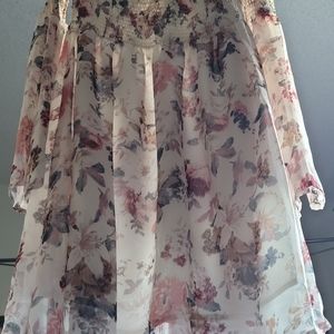 SHEIN S off-white/multicolored